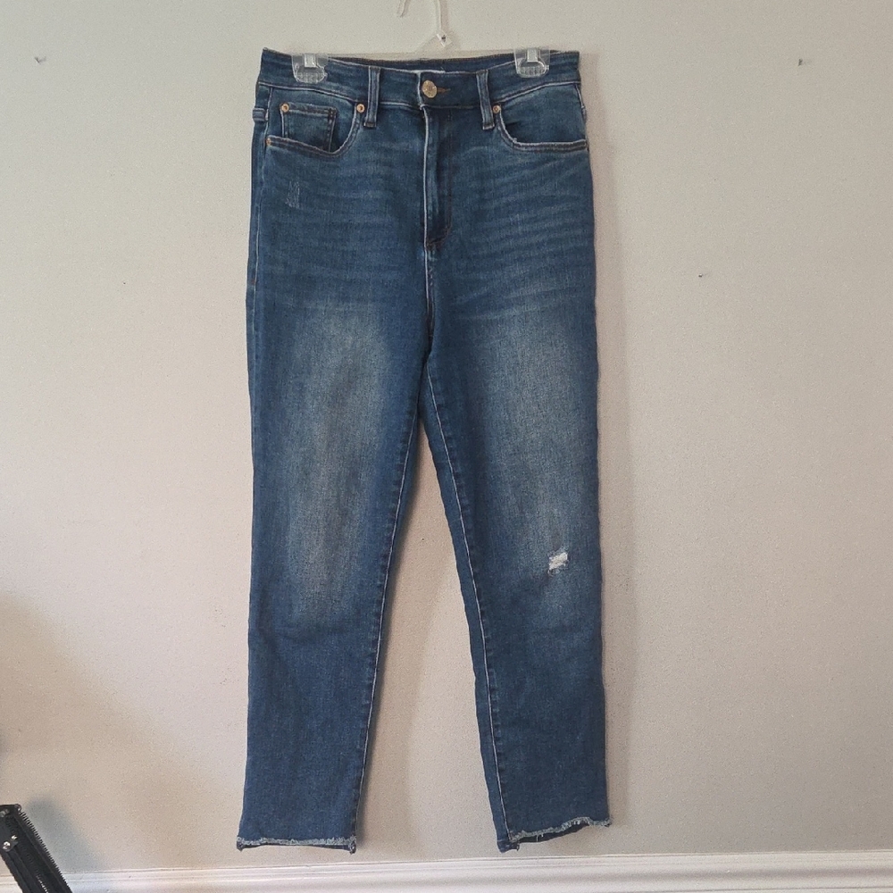 2/$15 Sts Blue Paisley High-rise Jeans (29)